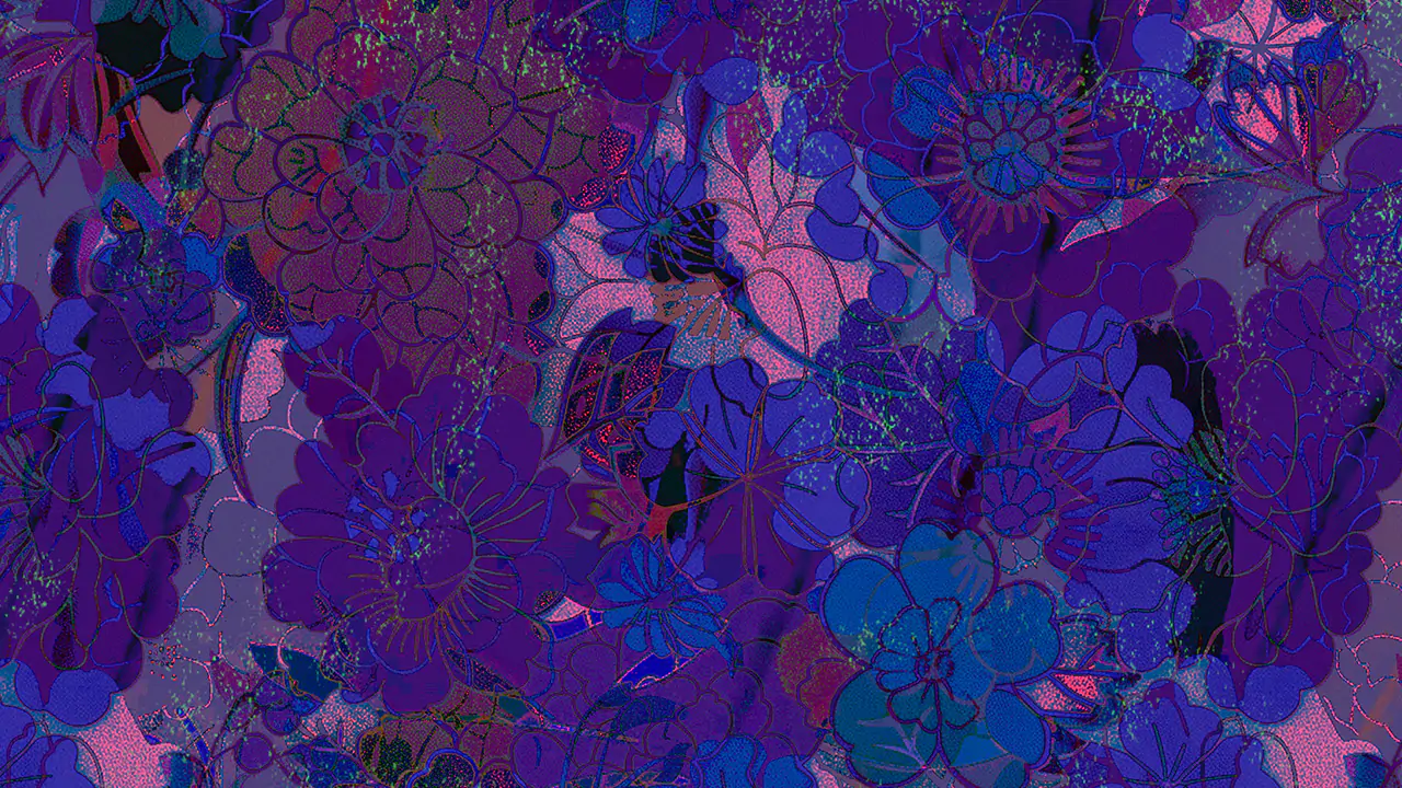 Digital Art. Stunning Japanese pattern I.