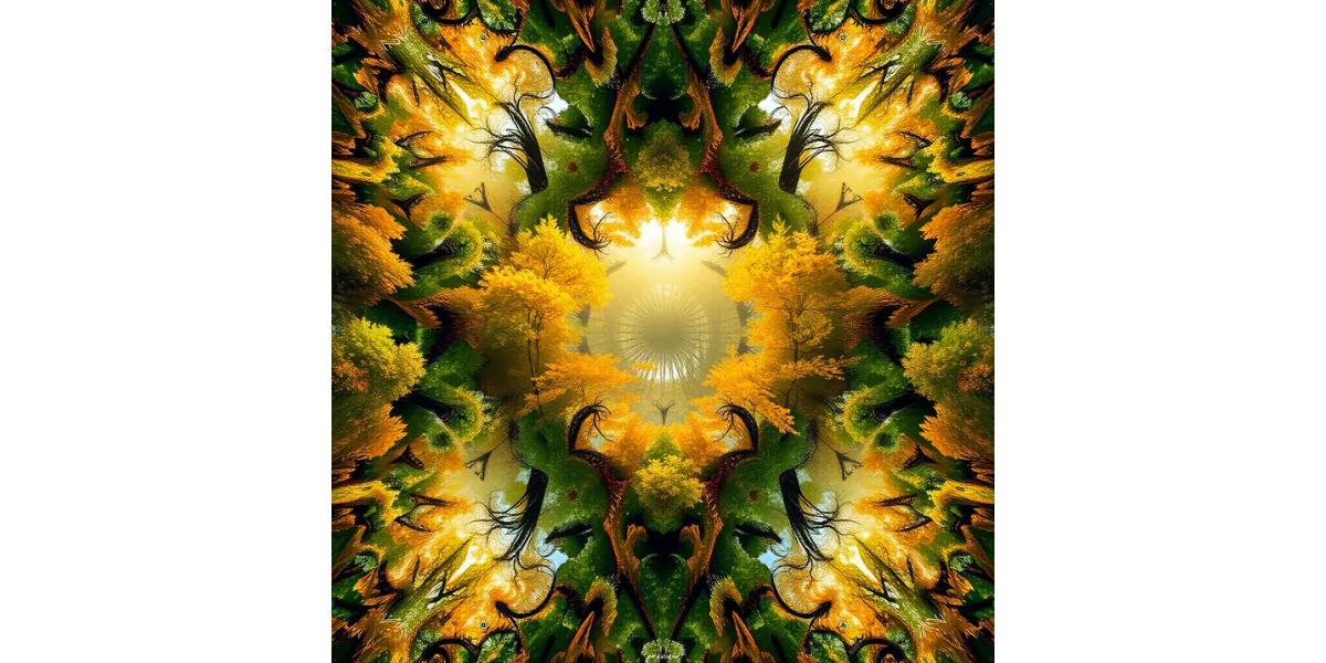 Fractal Forest NFT Art