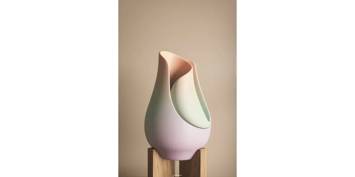 Handmade Ceramic Vase Art