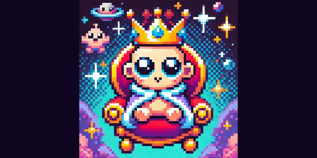 Royal Alien Baby Art