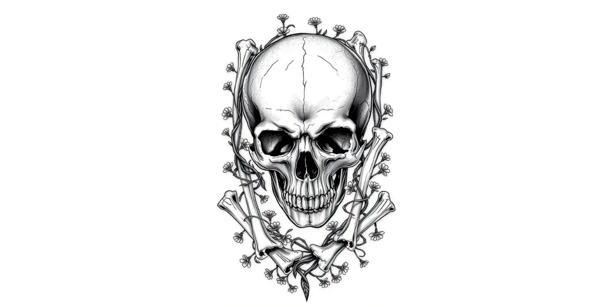 Skull Tattoo Design Art