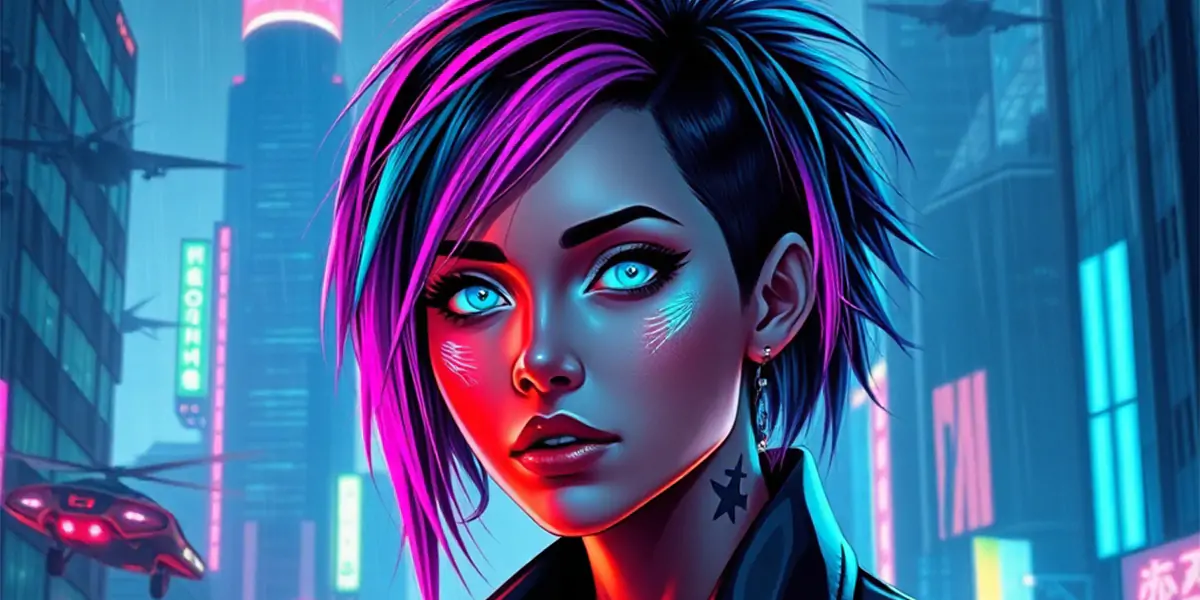 CyberPunk Woman