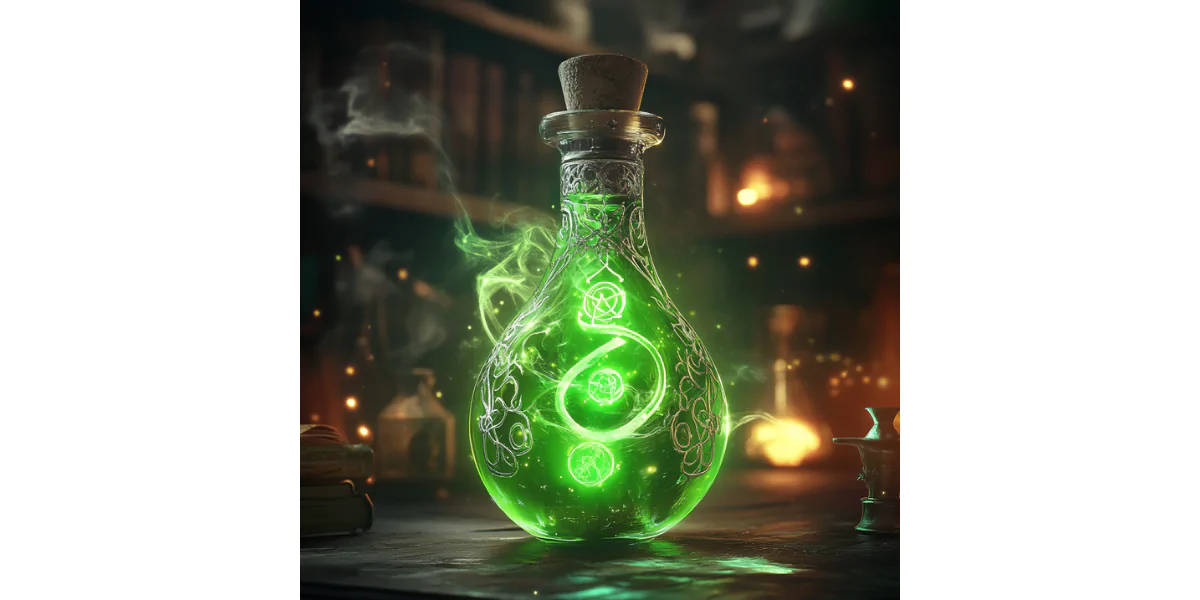 NFT Art: Mystic Health Elixir Vial