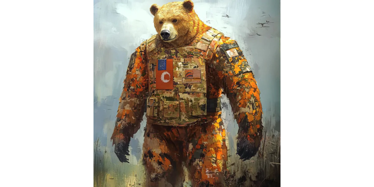 Mutant Lonely Bear: A Watercolor Journey Through Isolation